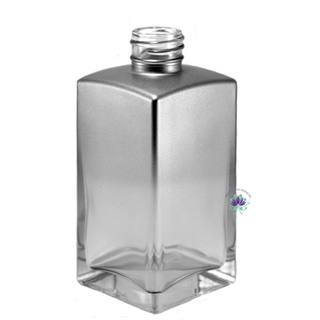 Vidro para Aromatizador de Ambiente Paris Prata Degradê 250ml Rosca 28/410