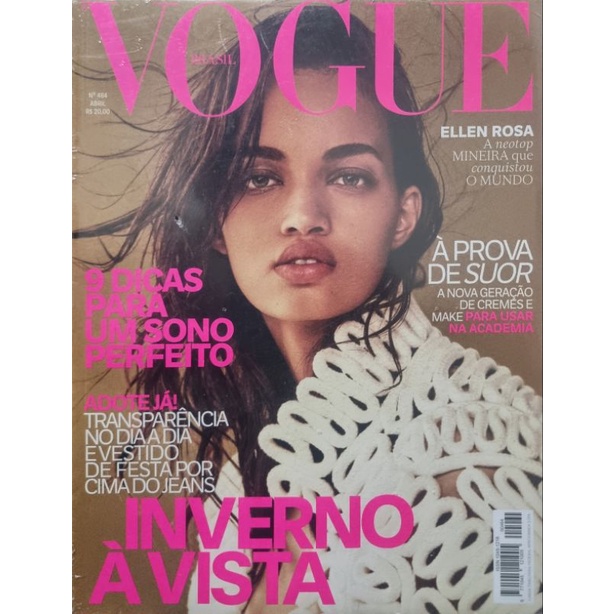 Revista Vogue Edição 464 Abril 2017 Ellen Rosa