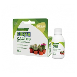 Forth Cactos - Adubo Orgânico - Crescimento e Floração - 60 ml