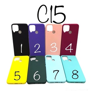 Capa Silicone Premium Aveludada Por Dentro Para Realme C15