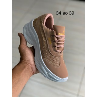 tenis da puma brilhante