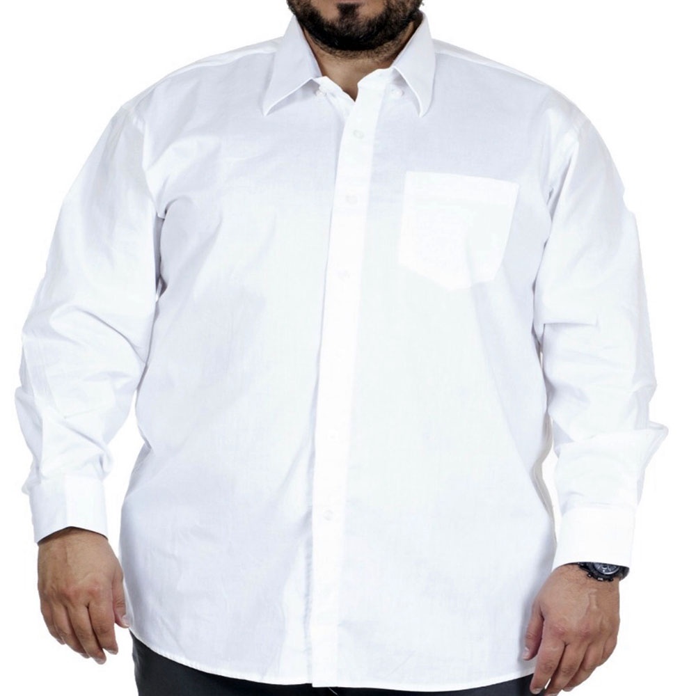 Camisa Social Masculina Manga Longa Extra Grande Plus Size Premium Luxo