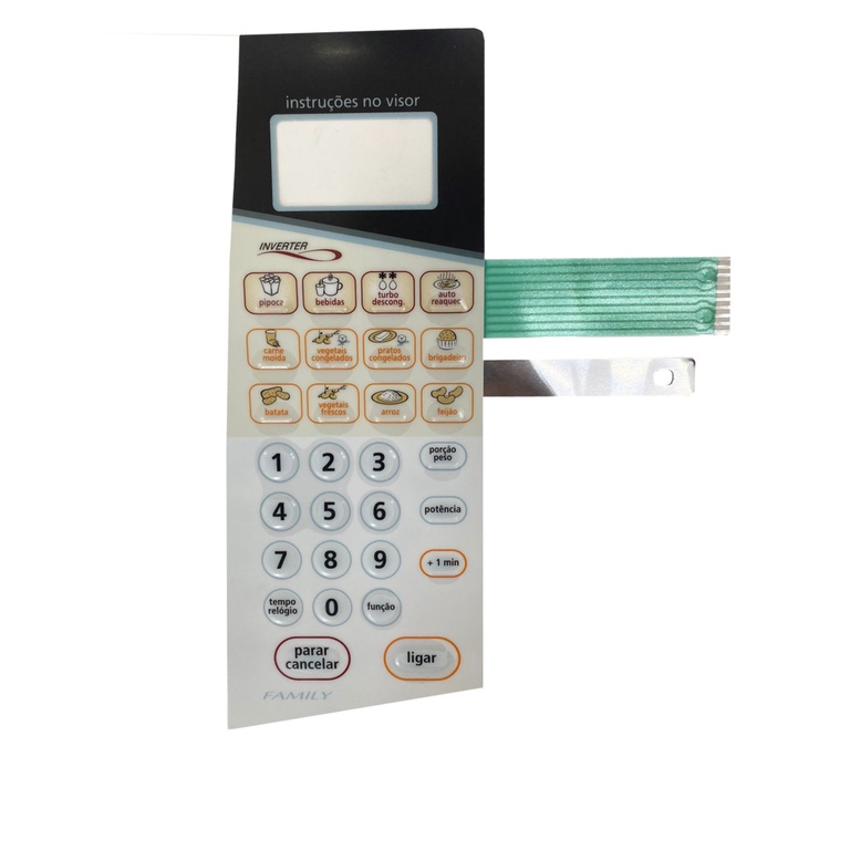 MEMBRANA COMPATIVEL MICROONDAS PANASONIC NN-S65  - NNS65