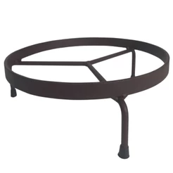Suporte Rasteiro Para Vasos De Chão Tripé De Ferro 35cm