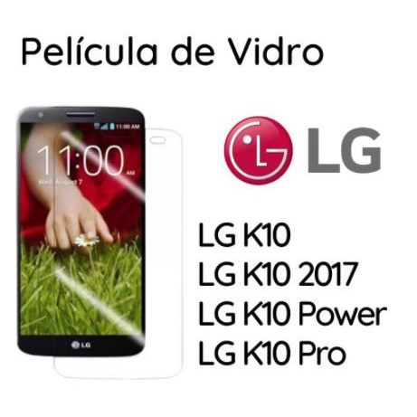 Película de vidro temperado protetora LG K9 / K10 / K10 NOVO (K10 2017) / K10 Power / K10 Pro / K11 / K11 Plus 2.5D 0.33mm Glass 9H