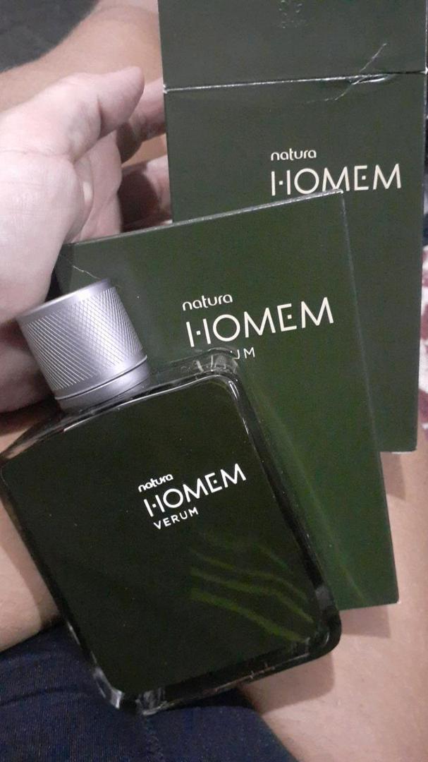 Perfume Natura Homem Verum 100ml Masculino Verde | Shopee Brasil