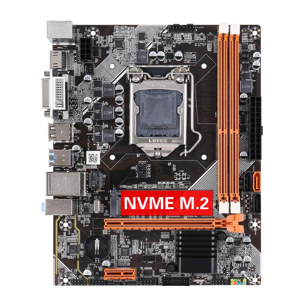 Placa Mãe Kllisre B75 Lga 1155 I3 I5 I7 Ddr3 Nvme Beecost