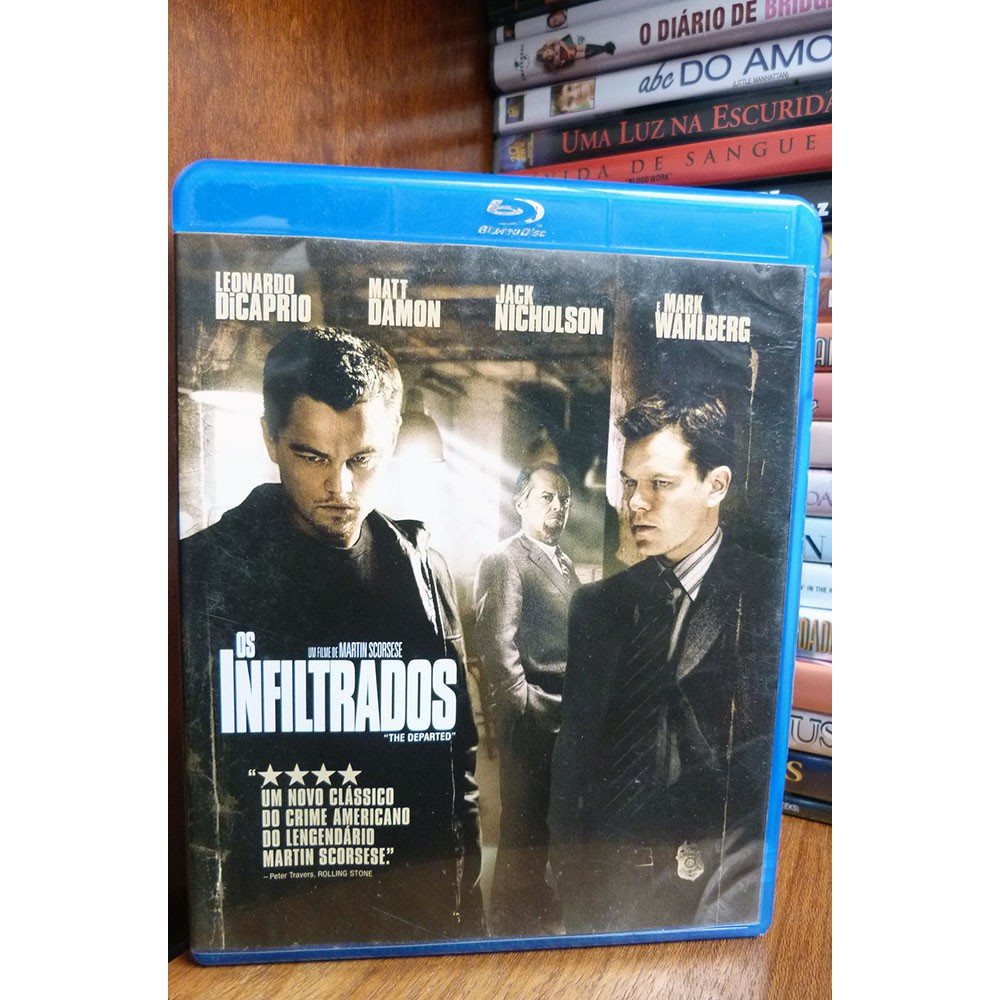 Os Infiltrados Blueray - Martin Scorcesse Leonardo DiCaprio Nicholson ...