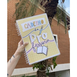 Caderno da Professora em Oferta na Shopee
