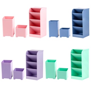 organizadores de mesa diagonal e porta objetos kit para mesa canetas porta lapis coloridos  maxcril em Oferta na Shopee