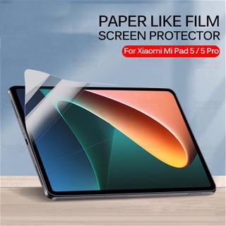 Xiaomi Para Xiao Mi Pad 5 Pro Papel Protetor De Tela Como Filme Xio 5Pro 2021 11 " Escrita Pintura Matte Capa Macio