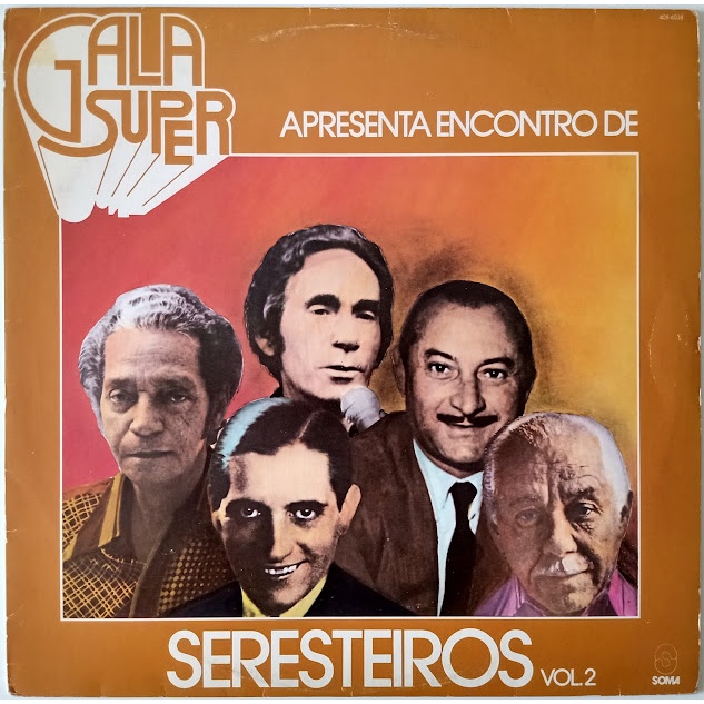 Vinil Lp Disco Gala Encontro De Seresteiros Vol 2 Com Encarte