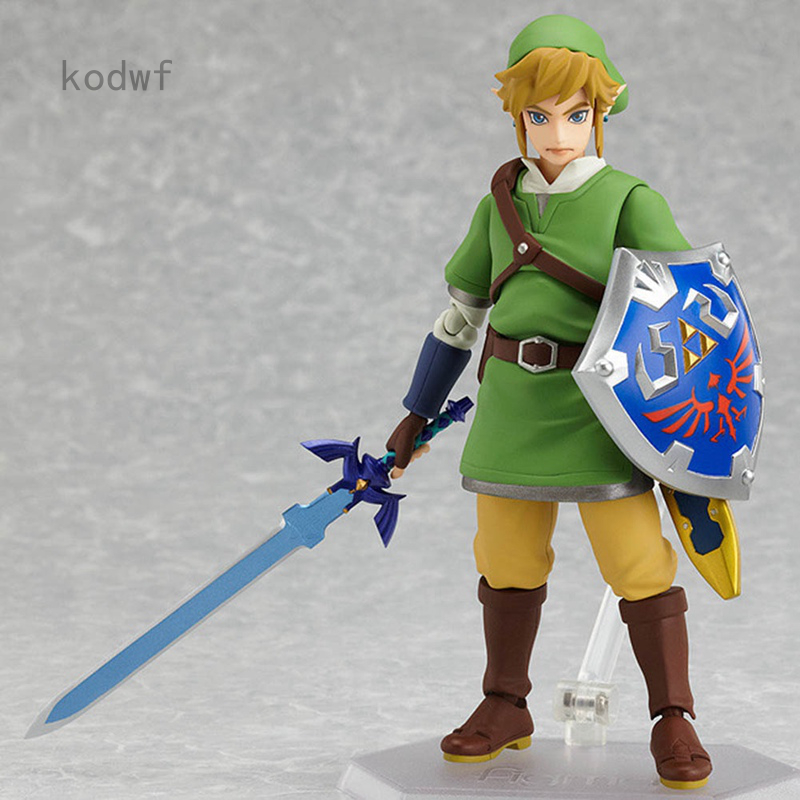 Link Figure The Legend of Zelda, Modelo Anime, Espada Mestra GK, Estatueta  de Ação, Brinquedo para Coleção de Estátuas, Altura 1:7, 20cm