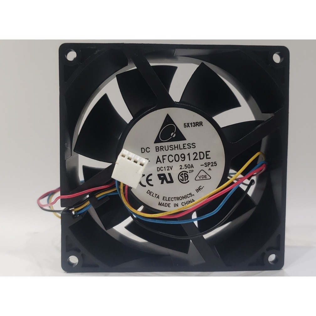 Cooler Ventoinha 92x92x38mm 12v 2.50 4 Fios 9cm Super Cooler