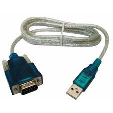 Cabo Adaptador USB 2.0 Serial Conversor Rs232 Db9 9 Pinos Macho com 90 centímetros de cabo