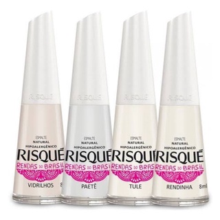 Kit Esmaltes Risque Rendas Do Brasil Unidades Shopee Brasil