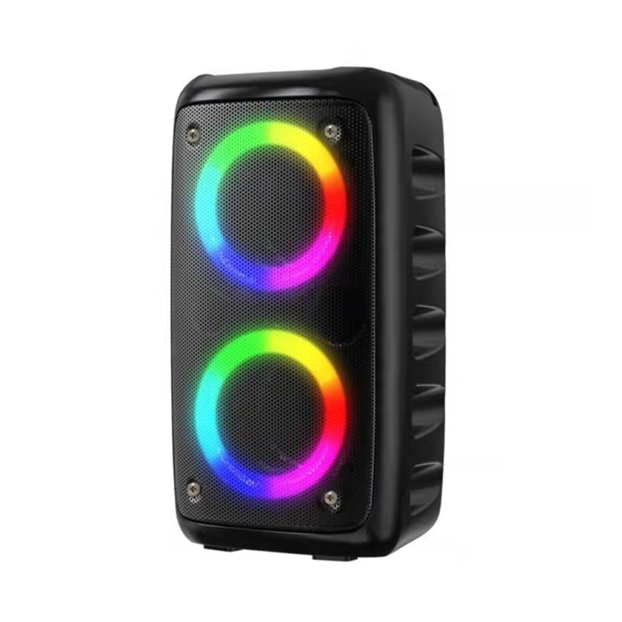 Caixa de som Bluetooth Potente Multimídia com LED RGB Subwoofer TWS Estéreo sem fio XDG-96 Marca XTRAD