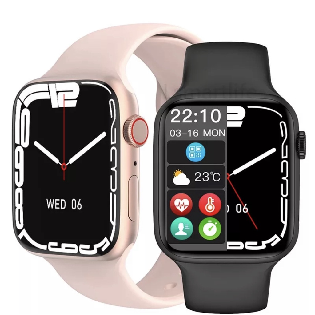 Smartwatch Iwo 14 W27 Pro Série 7 Watch 7 pro Original NFC | Shopee Brasil