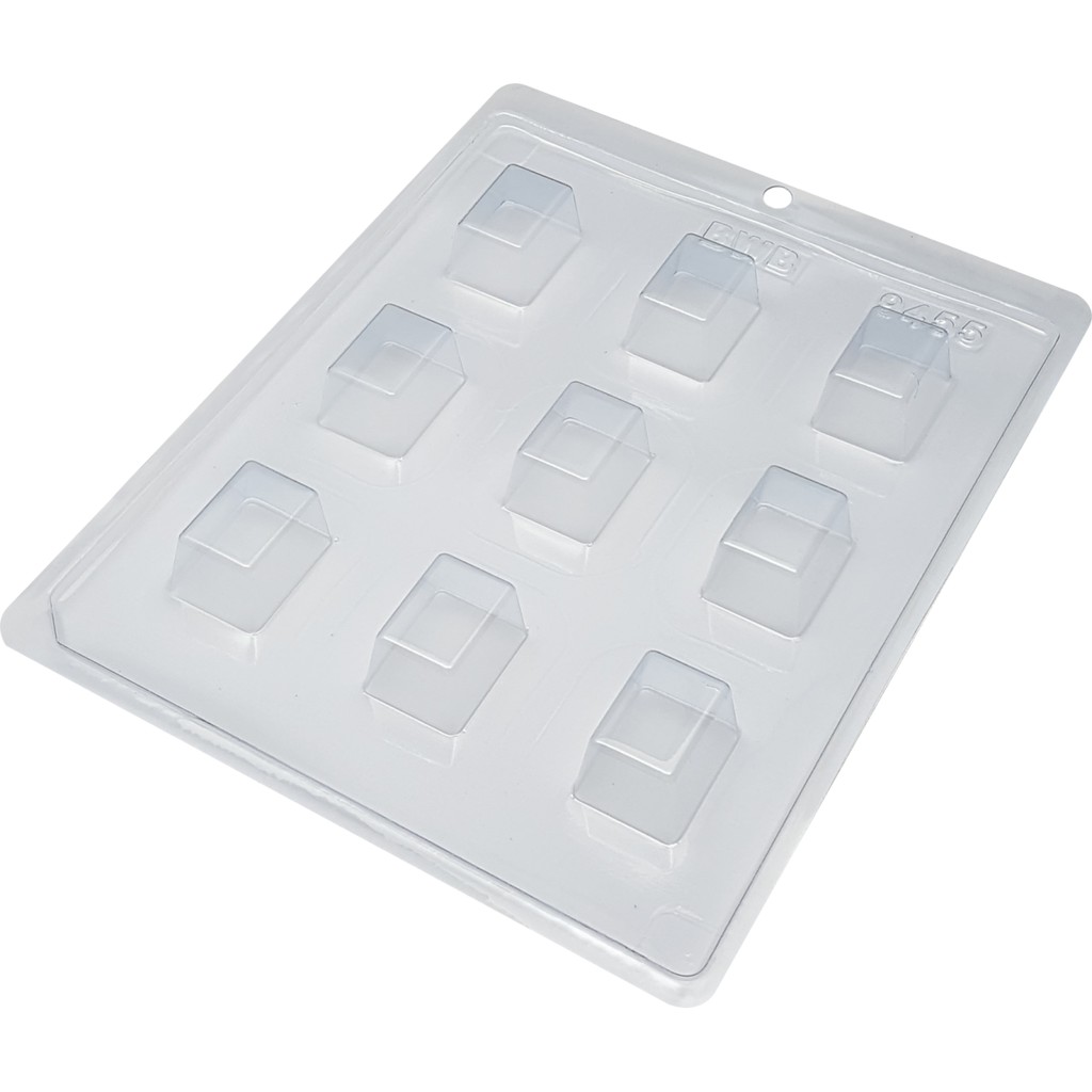 1~10 Forma Simples Bombom Retângulo Médio Blister 9455 - (A8) em Acetato BWB Para Doces de Chocolate. em Oferta na Shopee