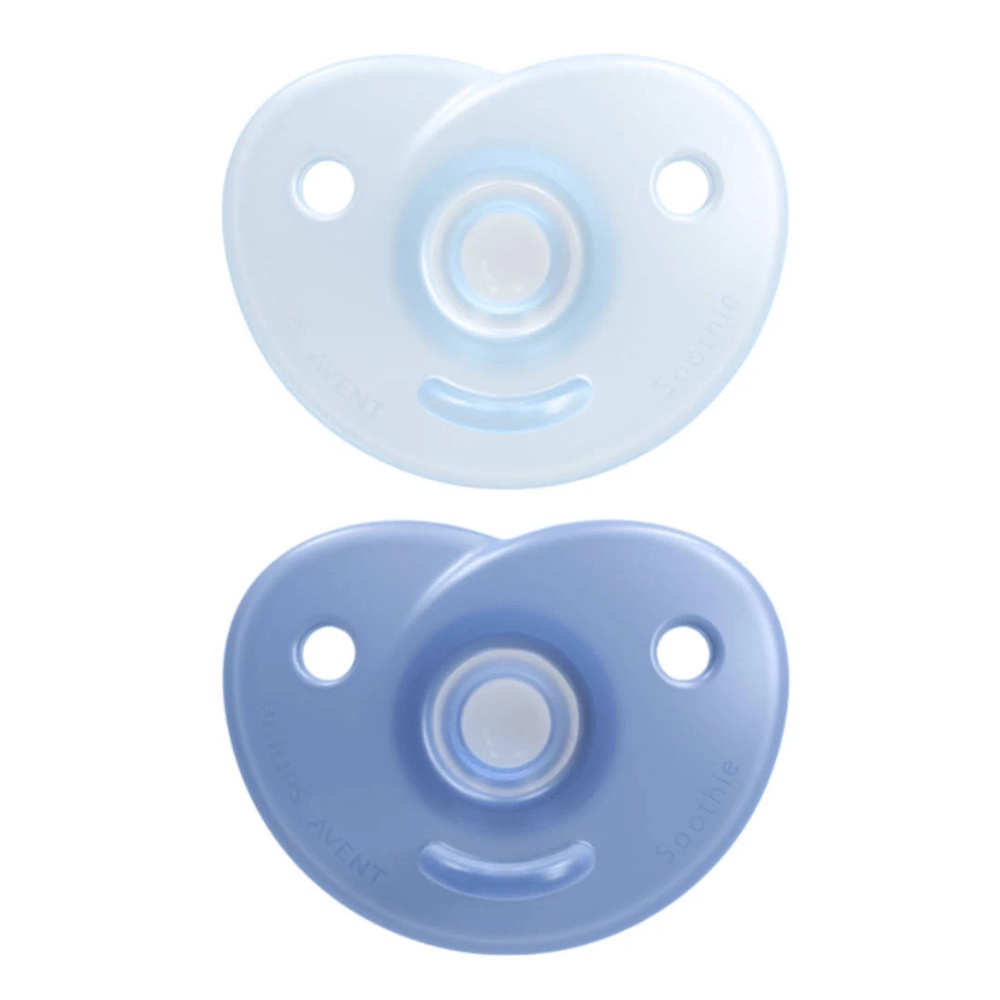 Chupeta Soothie 0-3m Dupla Azul – Avent