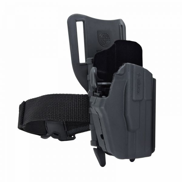Coldre Evolution I Mid-Ride Adaptador Perna Polímero Bélica - Preto