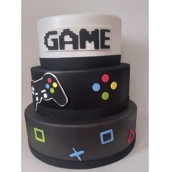 bolo fake decorativo game
