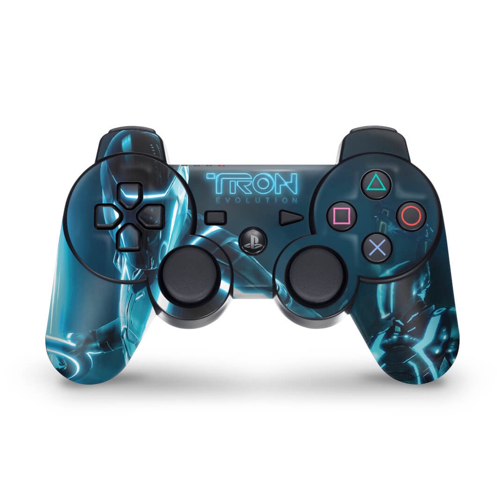 Skin PS3 Controle Adesivo - Tron Evolution
