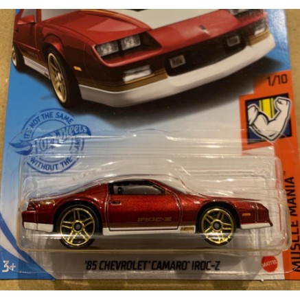 Hot Wheels - Chevrolet Camaro Iroc-Z 85 - GTB40 | Shopee Brasil