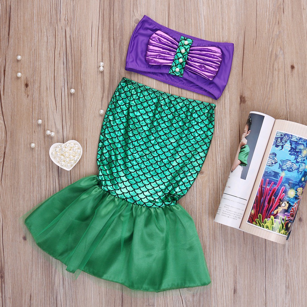 Fantasia Ariel Infantil Vestido Princesa Pequena Sereia Promo O Shopee Brasil