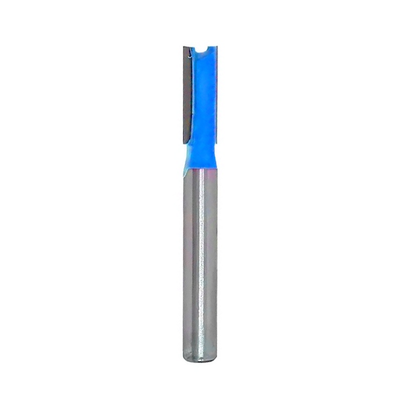 Fresa Reta 6mm com 2 Dentes de Metal Duro para Tupia Charbs