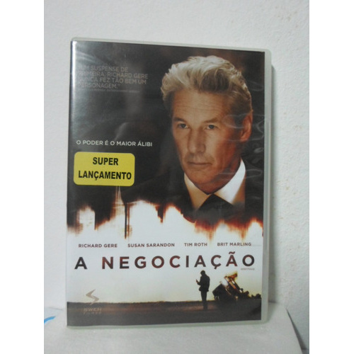 Dvd A Negociação - Original - Richard Gere