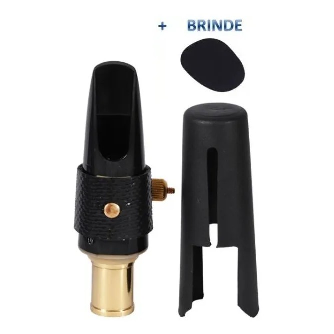 Boquilha Ever-ton Extreme 7 Gold Sax Tenor Completa