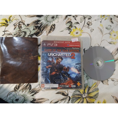 Jogo Midia Fisica Playstation 3 Uncharted 2 Among Thiev D546