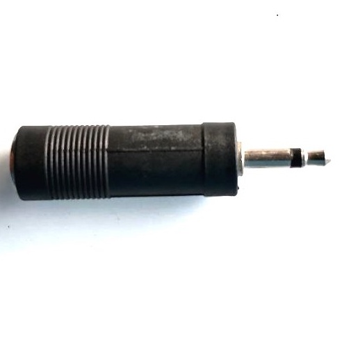 Plug Adaptador Mono P2 /p/ J10 Mono. Pacote Com 3 Unidades