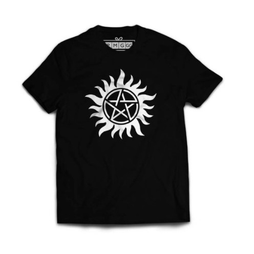Camiseta Baby look Supernatural Camisa feminina sam e dean winchester série