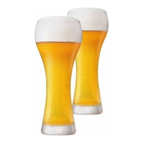 Jogo de Copos de Cristal Weiss Premium G para Cerveja 500ml, 2 pcs - Ruvolo em Oferta na Shopee