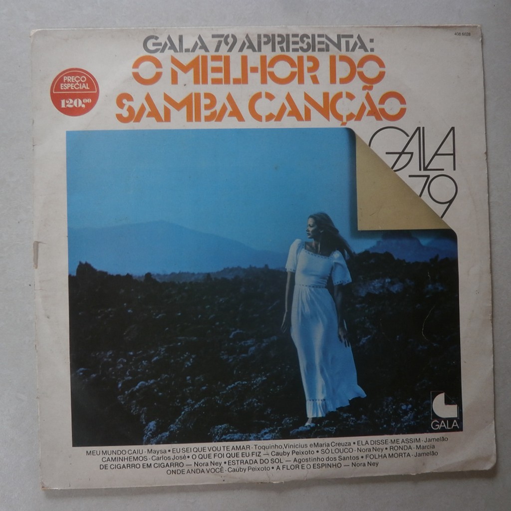 Lp Galo 79 1978 O Melhor Do Samba Canção, disco de vinil