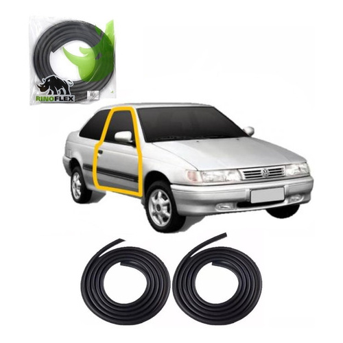Par De Borrachas Para Porta Lateral Vw Logus Pointer em Oferta na Shopee