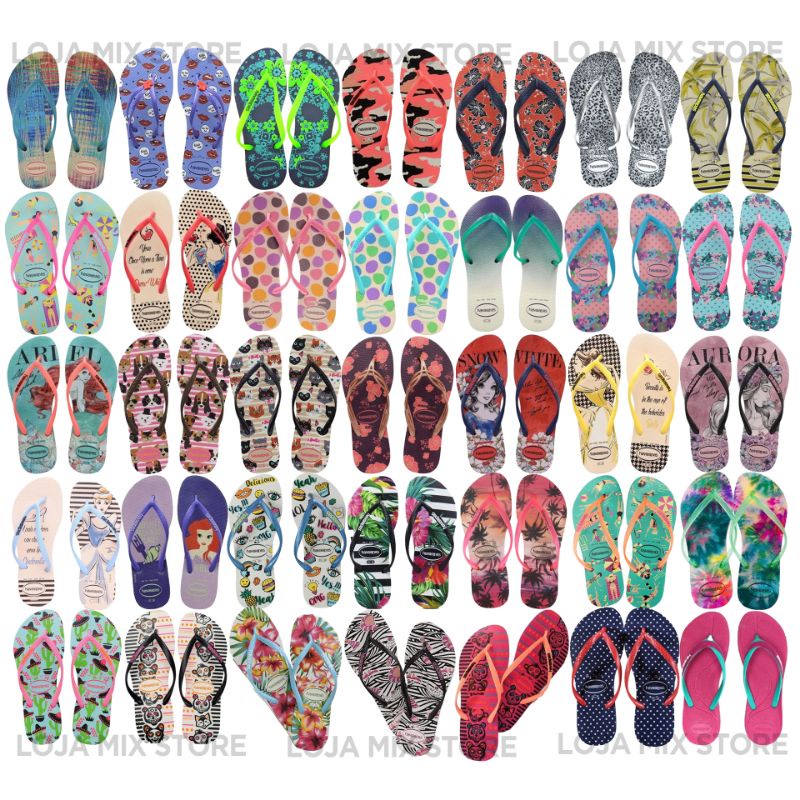Chinelo Feminino Havaianas Original Tamanho Especial 41-42 + de 40 Modelos Para Escolha