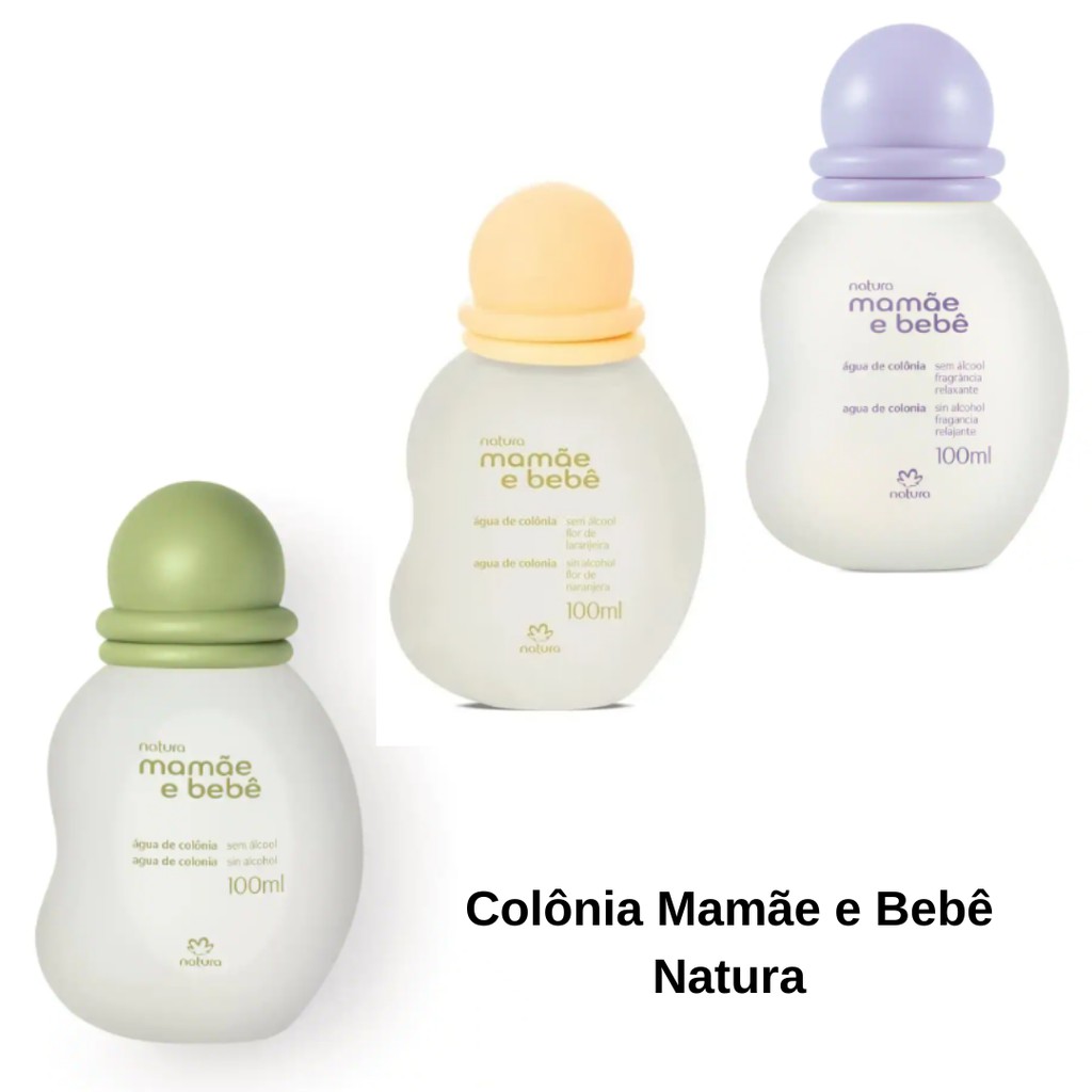 Colonia Mamae E Bebe Natura Fragrancia Tradicional Flor De Laranjeira Ou Relaxante Shopee Brasil