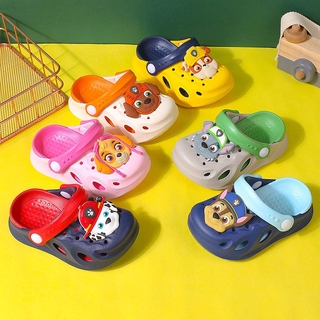 Paw Patrol Crianças Praia Sapatos Chinelos Meninos Meninas Casa De Verão Ao Ar Livre Rubible Skye Figura Chinelo Para Patrulha Canina