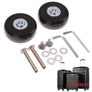 SAhnbvx Mala De Bagagem Substituição Rodas Reparo OD 50mm Eixos Deluxe
