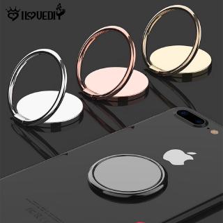 [DS] Suporte Universal De Telefone Móvel Com Anel De Dedo Ultra Fino/Celular De Mesa De Rotação 360 Metal De Luxo Magnético Para Carro Acessórios De Soquete