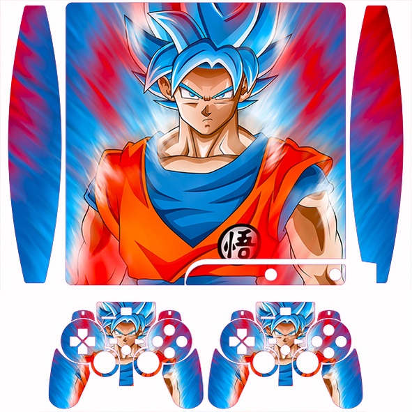 Skin Adesiva PS3 Slim - DBZ Super