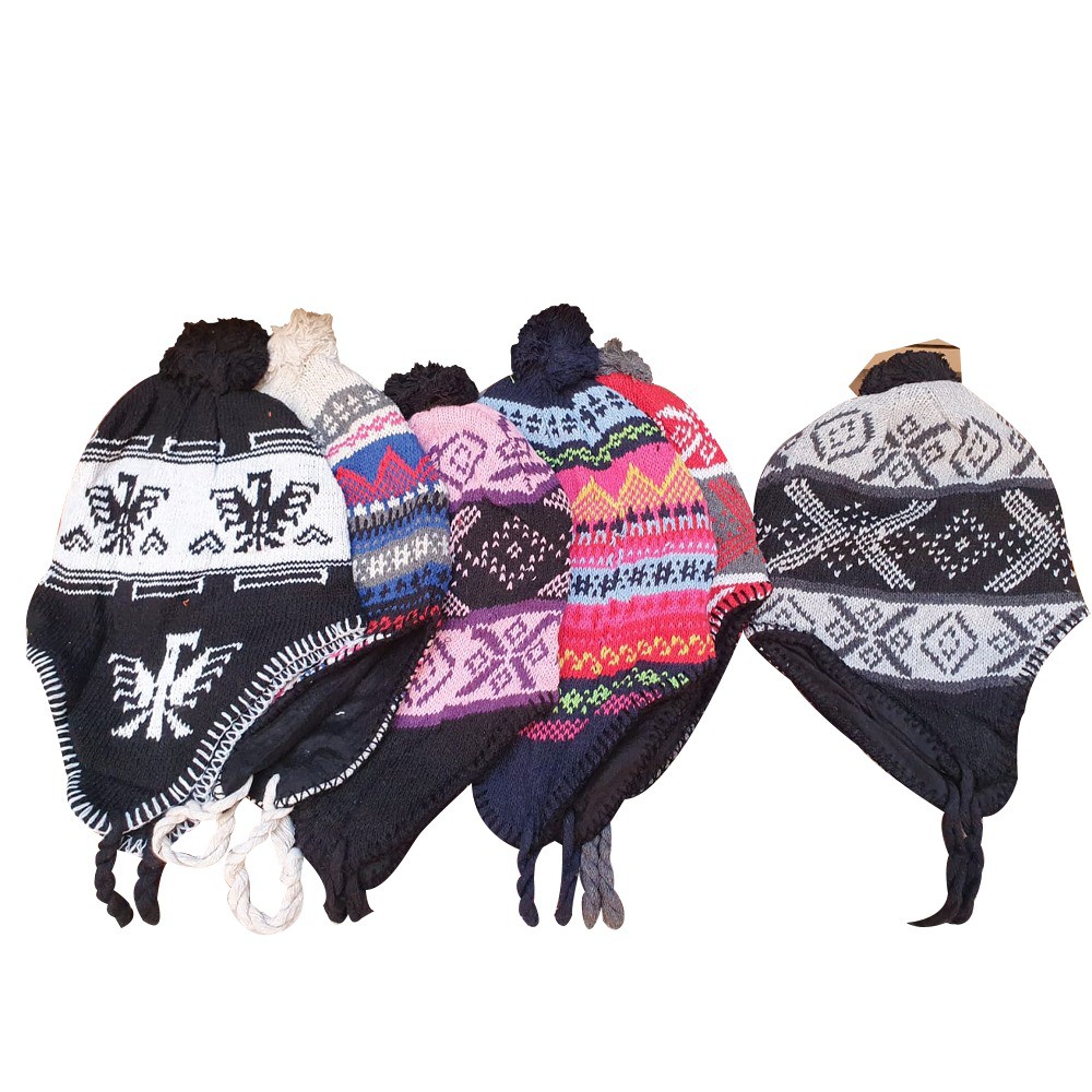 Touca Gorro Do Chaves Adulto Tendencia Moda Unissex Inverno Tampa Orelha Frio Lã Promoção Peruana