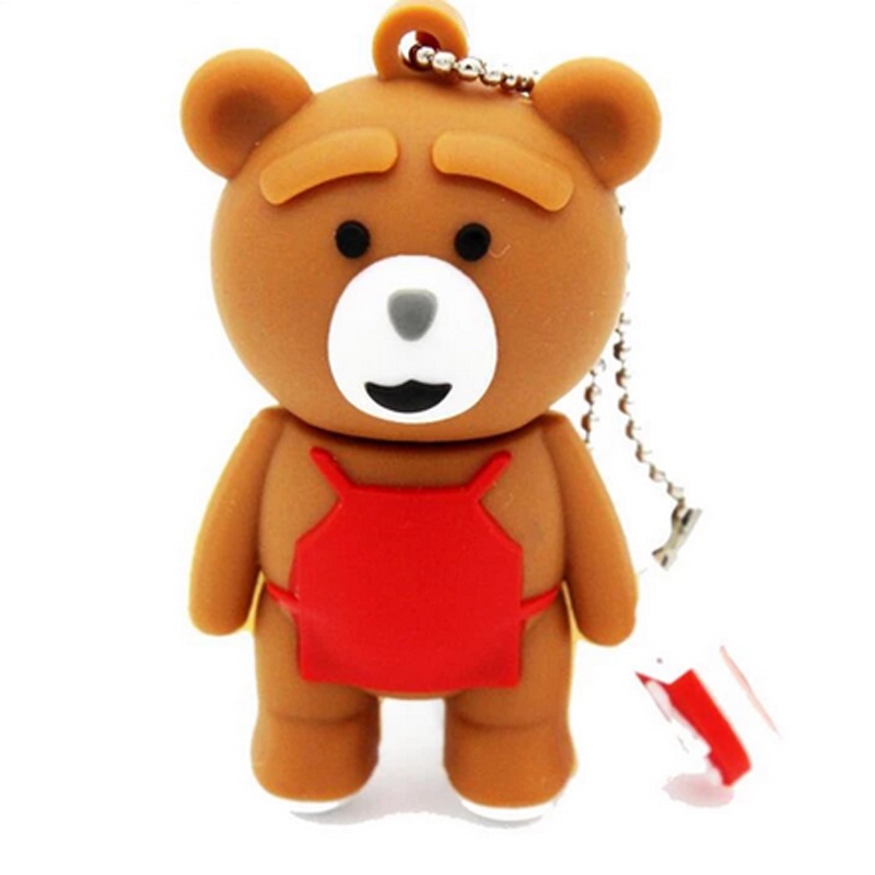 Brinquedo Pelúcia Urso Ted com Avental Vermelho: Filme Ted 2 Teddy