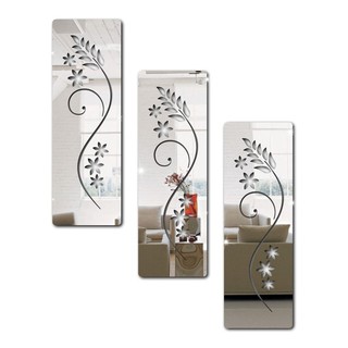 Espelho Decorativo Em Acrílico Florais - Flores em Oferta na Shopee