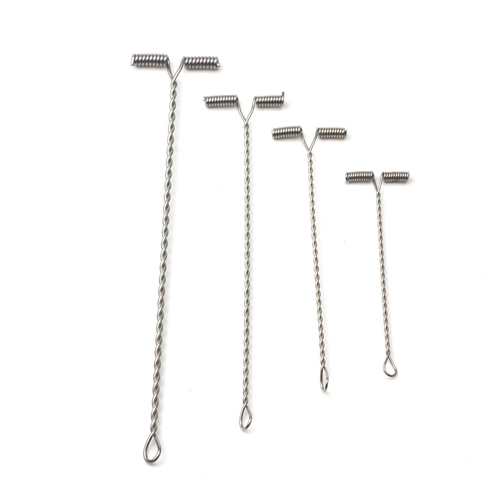 10 Pcs Oceano Balance Rigs Ganchos Braço Fio De Pesca Com T-Em Forma Giratória De Aço Inoxidável 6/8/10/12 Cm Equipamento em Oferta na Shopee