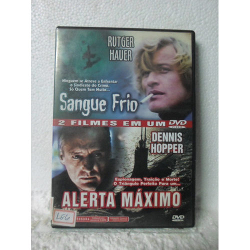 Dvd Sangue Frio & Alerta Maximo - Legendado - Original