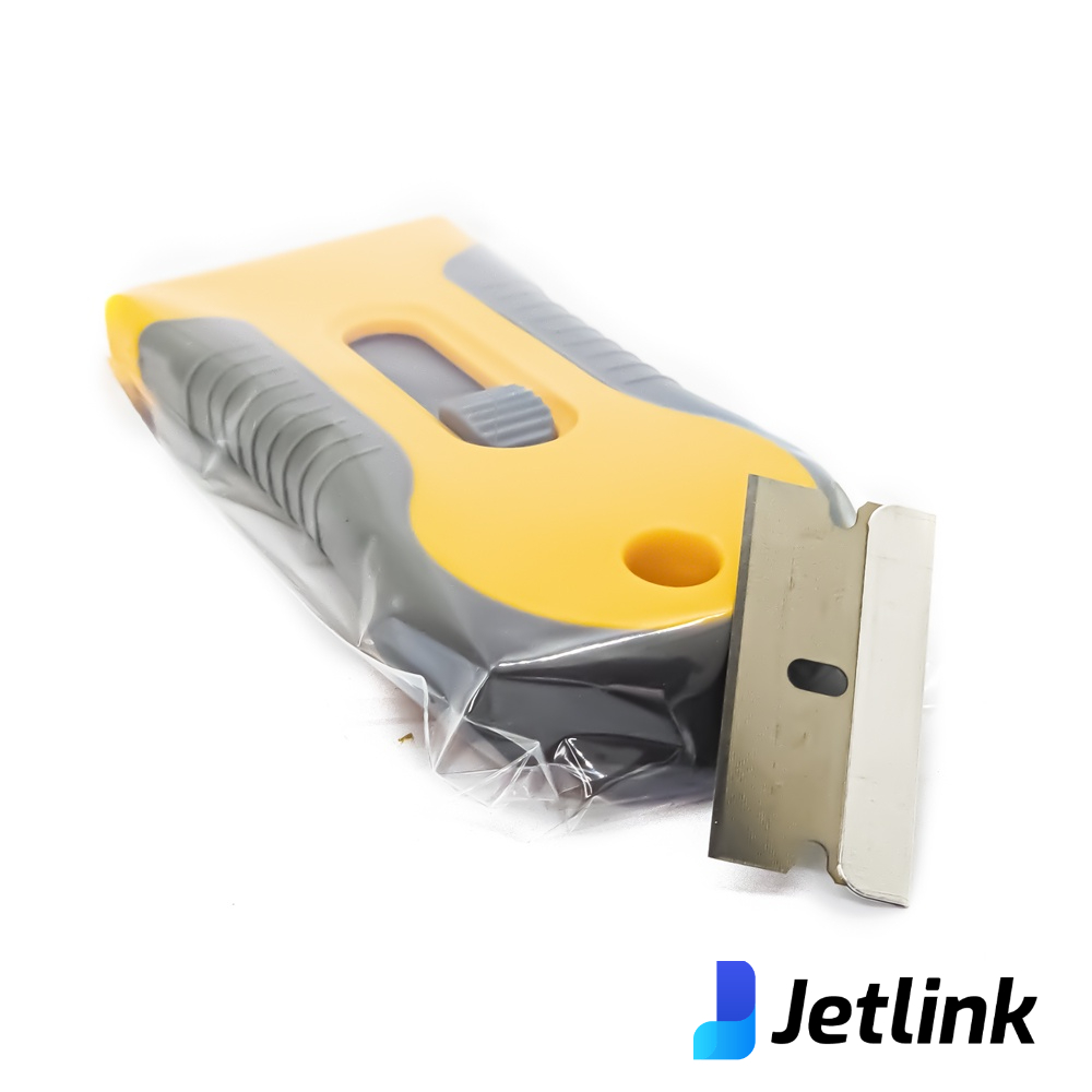 Estilete Raspador Ratinho P/Instalação de Insufilm Adesivos e Películas Jetlink em Oferta na Shopee